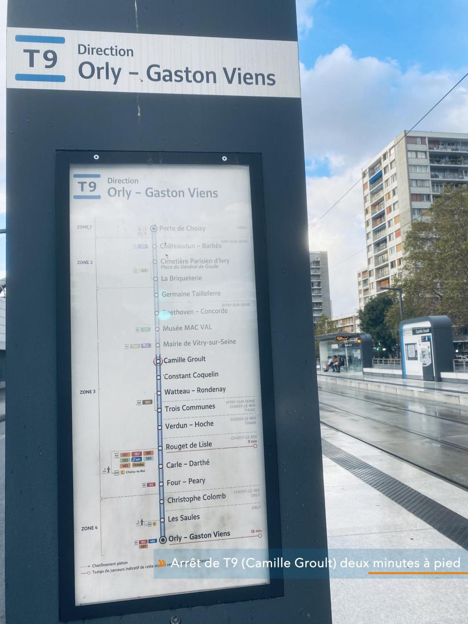 Appartement Parisien Neuf, Moderne Avec Une Grande Salon, 2 Chambres, 4 Lits, Parking Gratuit, 15Min De Paris Et 13 Min Aeroport Orly Vitry-sur-Seine Zewnętrze zdjęcie